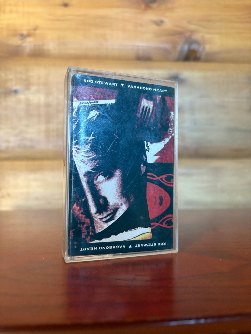 1991  Rod Stewart "Vagabond Heart" Cassette